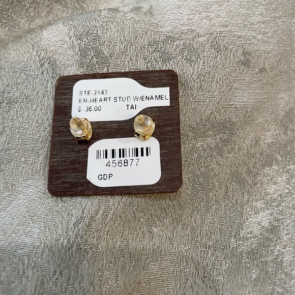 Open Heart Rainbow Earrings - Picture 3 of 3